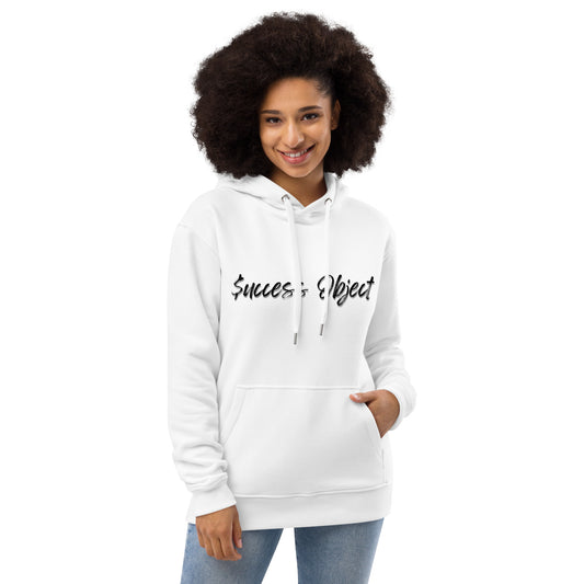 Success Object Premium Eco Hoodie White