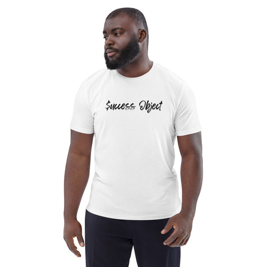 Success Object Winged Logo Unisex organic cotton t-shirt White