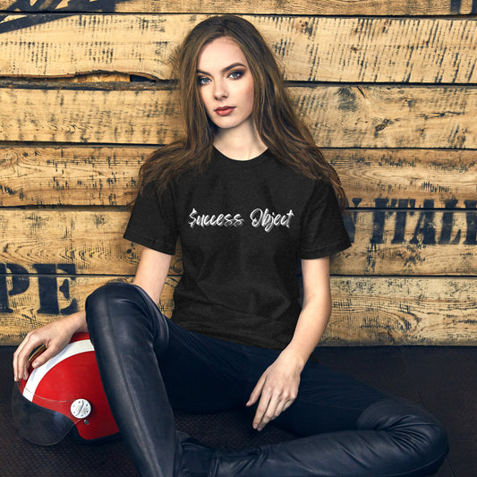 Success Object Winged Logo Unisex T-shirt Black