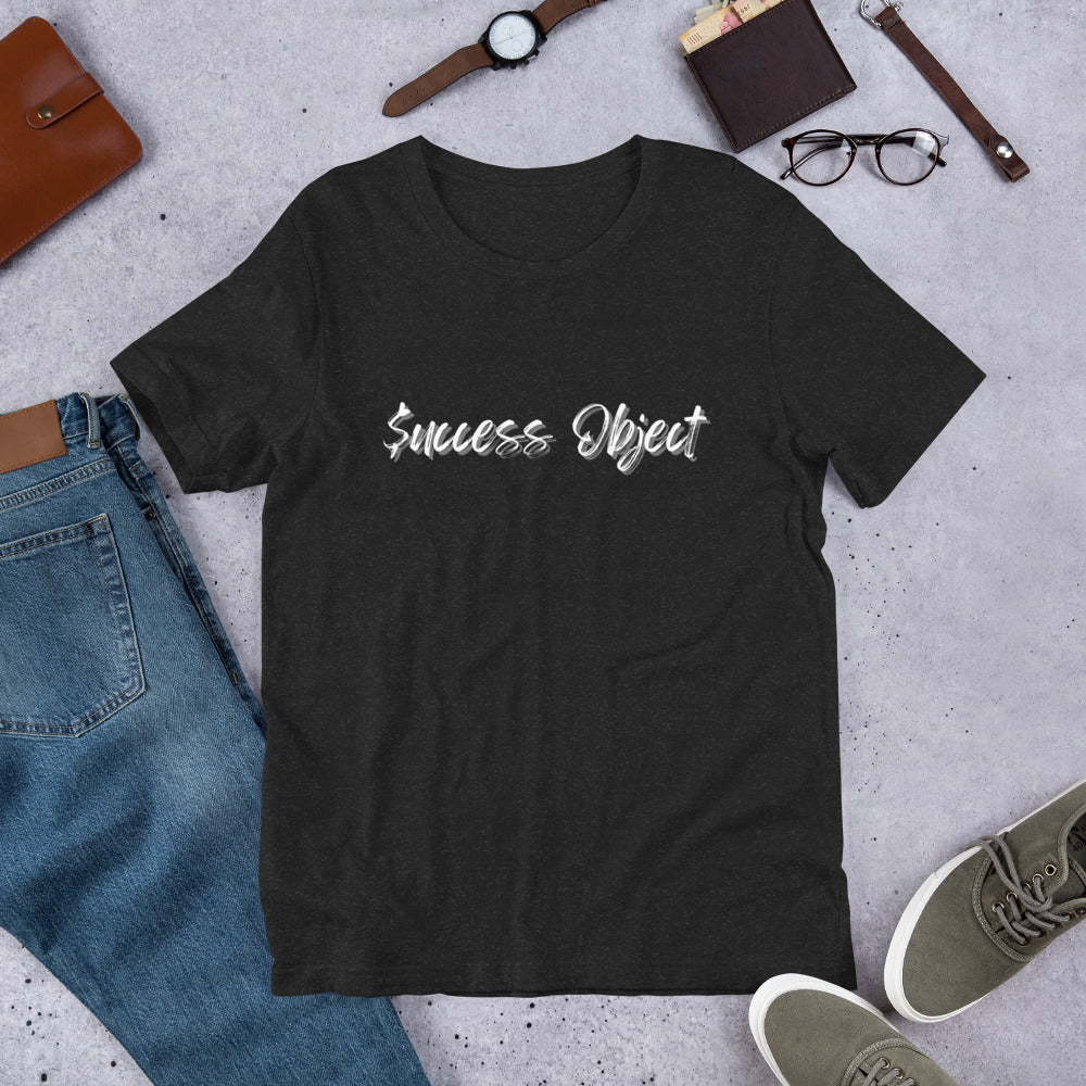 Success Object Winged Logo Unisex T-shirt Black